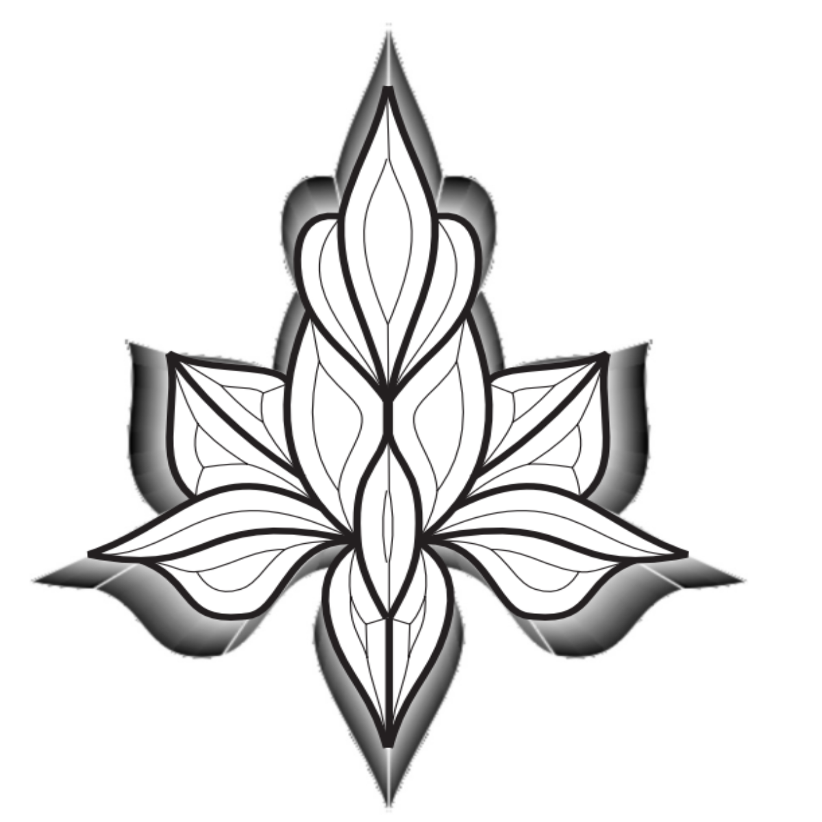 9-1/2" x 12" 6mm Bevel Cluster