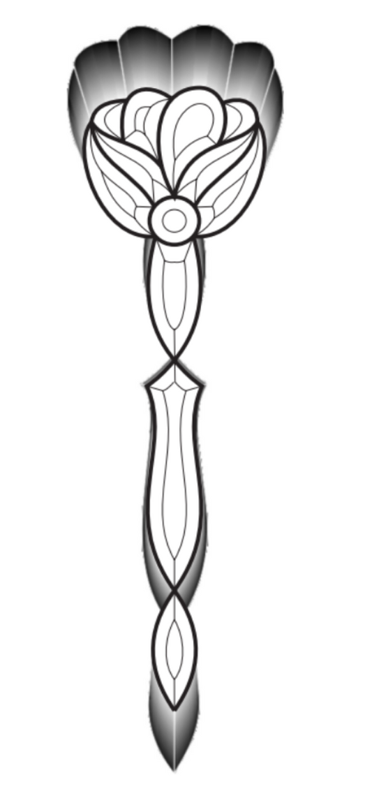 5-1/2" x 19" 6mm Bevel Cluster