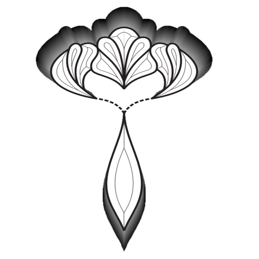 9" x 16-1/2" 6mm Bevel Cluster