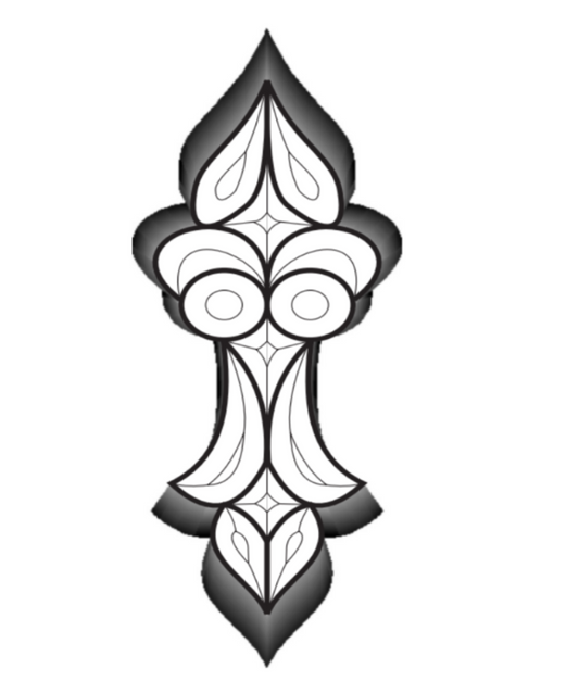 5" x 13" 6mm Bevel Cluster