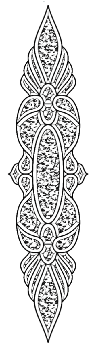 12-3/4'' x 56" Glue Chip Bevel Cluster