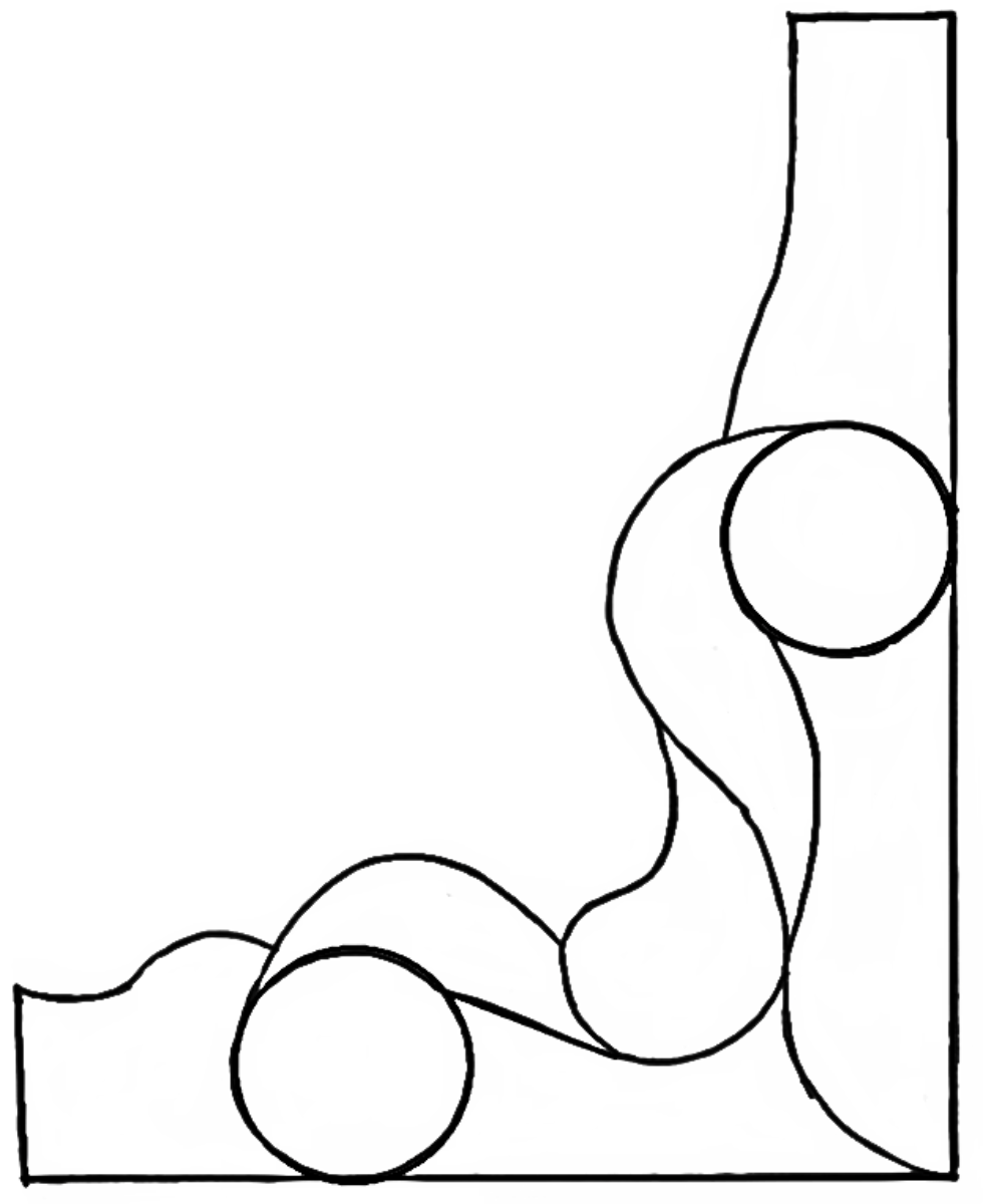 8'' x 10'' Right Bevel Cluster