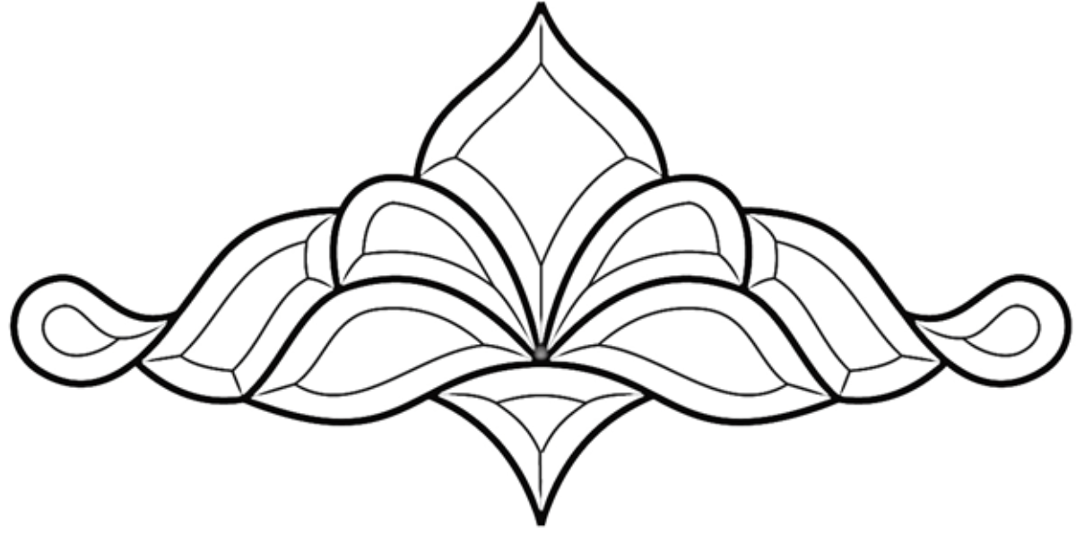 18 " x 9" Bevel Cluster