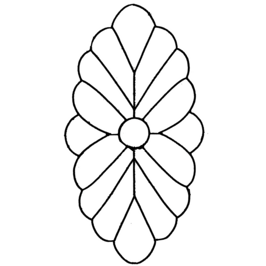 7-1/2'' x 14'' Bevel Cluster