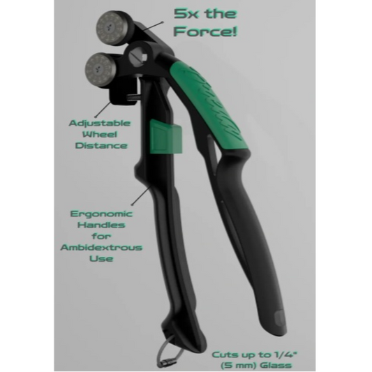 Breda Glass Nippers - Right Handed