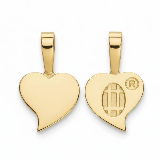 Aanraku® Gold Plated Heart Bail - Small