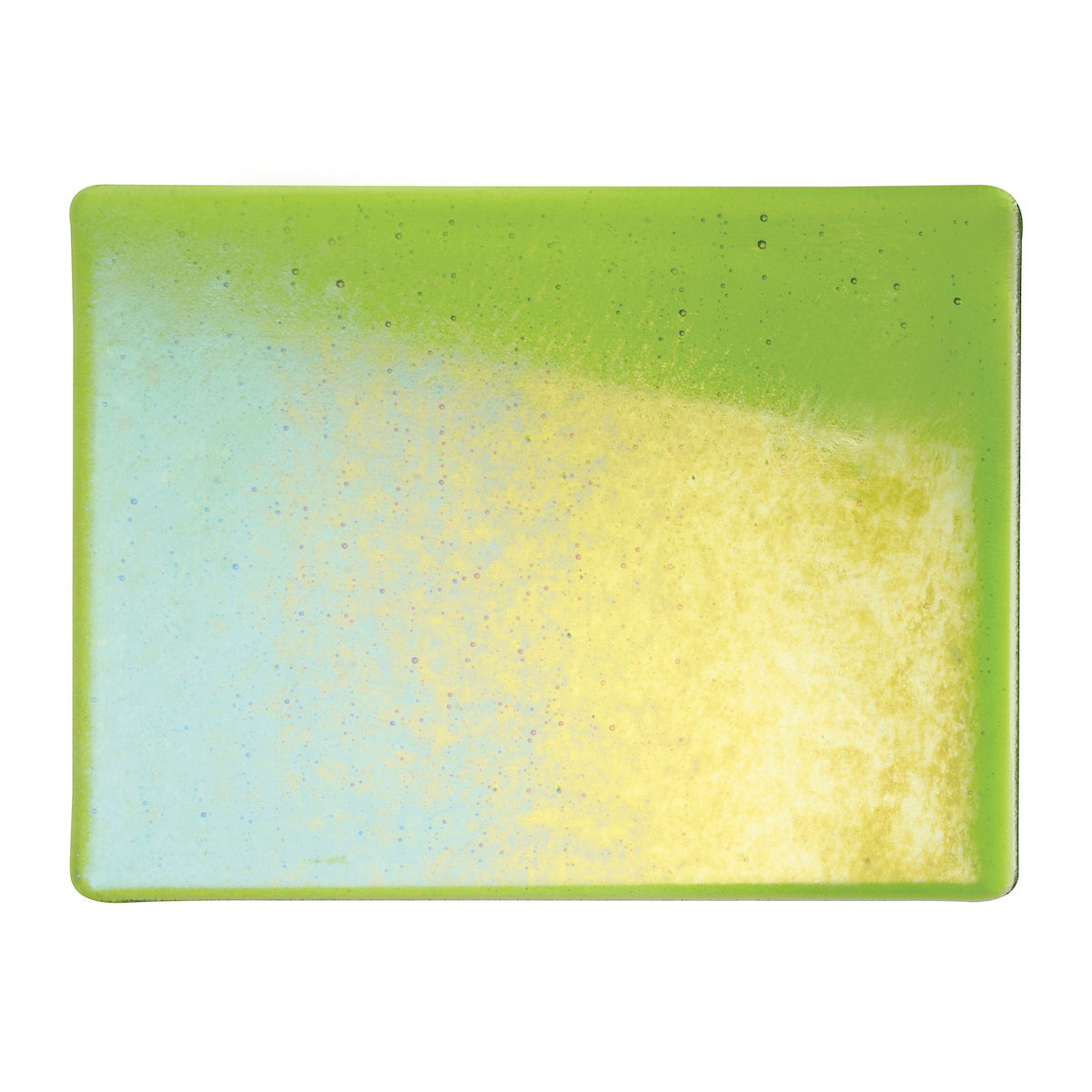 Spring Green Iridescent, 3 mm - 10" square