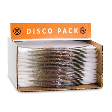 DISCO PACK 9" CLEAR CIRCLES - 30 DISC PACK