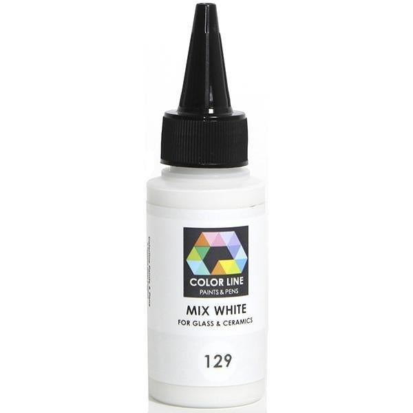 Color Line Paints & Pens, Mixing White, 2.2 oz.