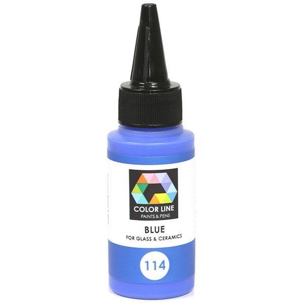 Color Line Paints & Pens, Blue, 2.2 oz.