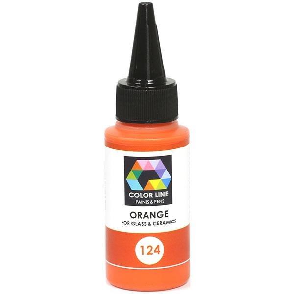 Color Line Paints & Pens, Orange, 2.2 oz.