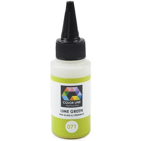 Color Line Paints & Pens, Lime Green, 2.2 oz.