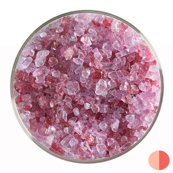 Cranberry Pink Transparent, Coarse, 1 lb.