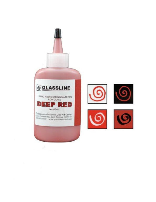 GLASSLINE DEEP RED 2oz