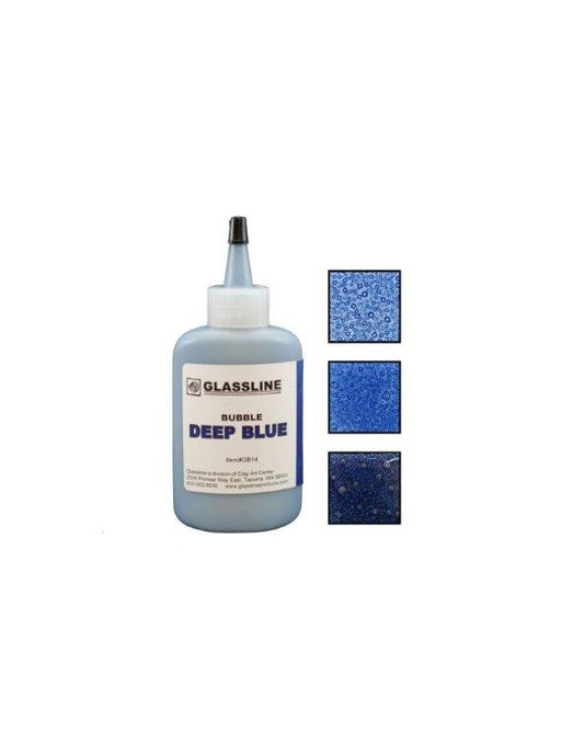 GLASSLINE BUBBLE - DEEP BLUE 2oz