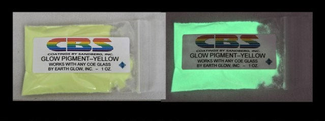 Glow Powder Pigment - Yellow