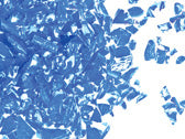 Medium Blue Opal Mosaic Glass Frit,  8.5 oz