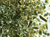Olive Green Opal Mosaic Glass Frit, 8.5 oz