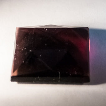 18MM SQUARE FACETED AMETHYST