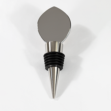 Stainless Steel Flat Mandrel Top Wine Bottle Stopper