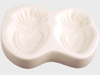 Flaming Hearts Casting Mold