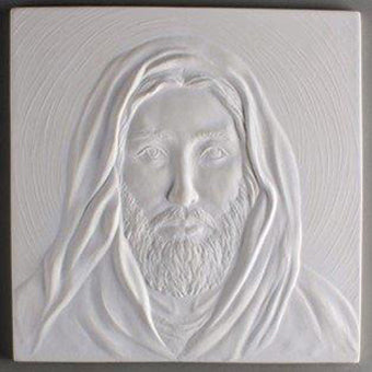 JESUS TEXTURE MOLD 8.5" X 8.5"