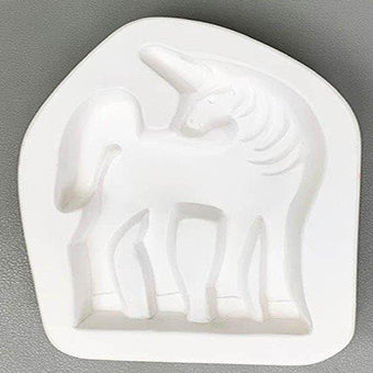 Unicorn Frit Cast Standup Mold