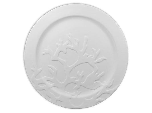 CORAL PLATE MOLD 10.75"Dia