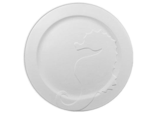 SEAHORSE PLATE 10.75" Dia