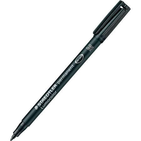 Staedtler Lumocolor Permanent Marker Medium Black