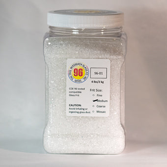 Wissmach 96 Clear Medium Frit - 4 lbs.