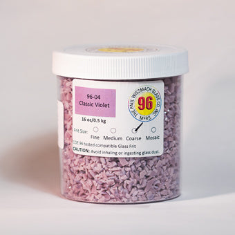 Wissmach 96 Classic Violet Opal Coarse Frit - 1 lb.