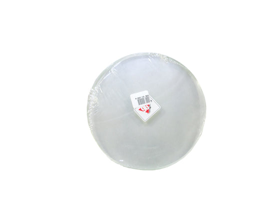 10" Diameter Clear Pre-Cut Bases - 3pcs