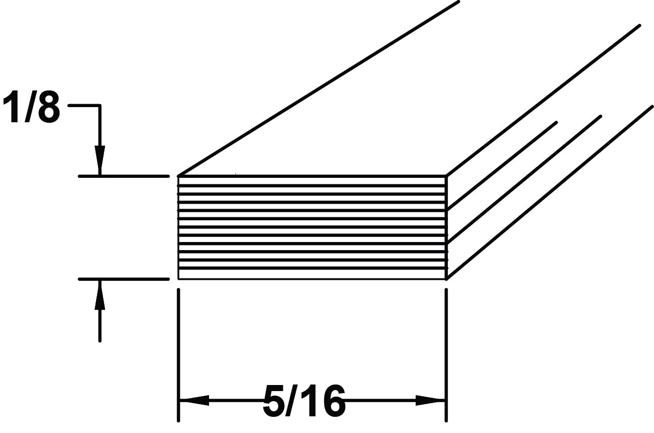 CASCADE 5/16" ZINC REBAR