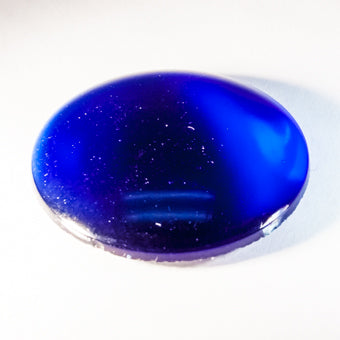 25MM ROUND SMOOTH BLUE