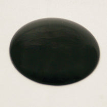 15MM ROUND SMOOTH BLACK